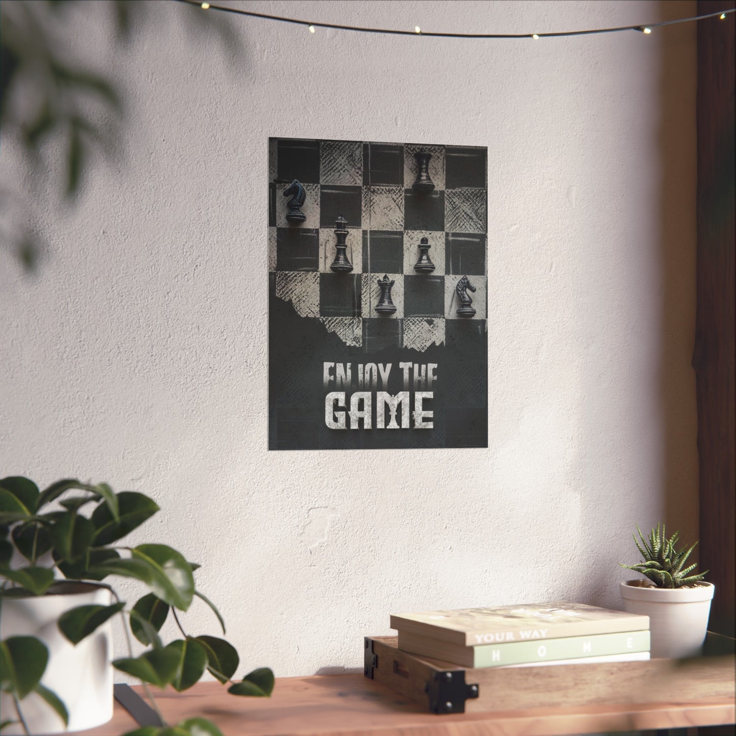 Chess Poster - Enjoy the Game