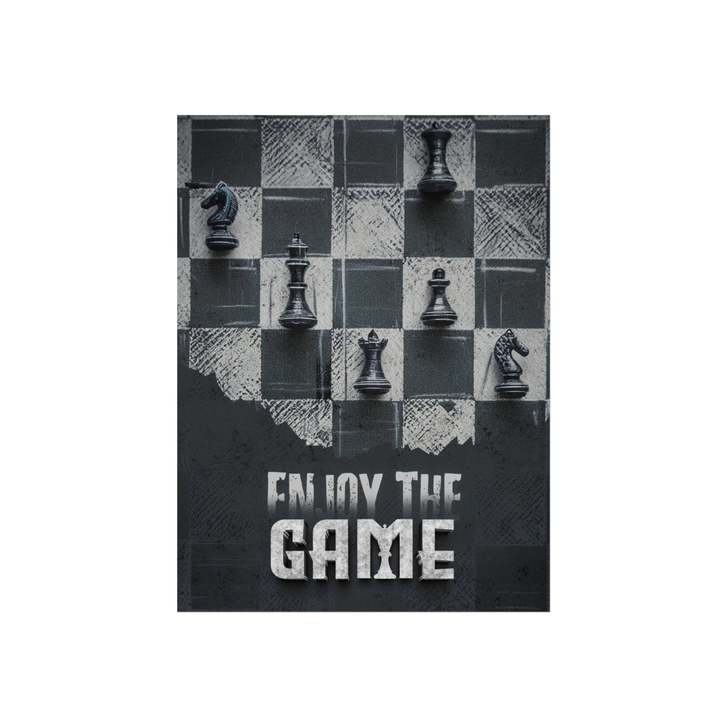 Chess Poster - Enjoy the Game