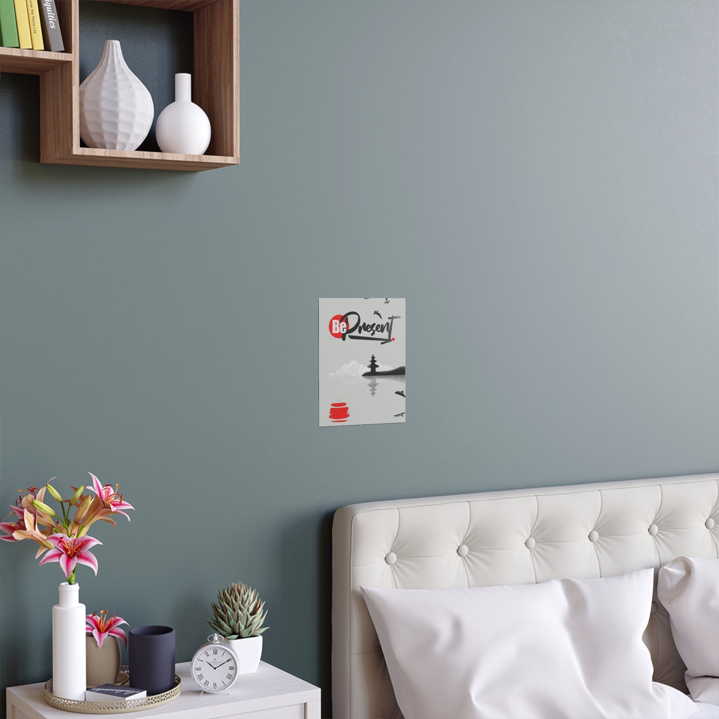 Be Present - Stylish Wall Art for Mindfulness and Serenity